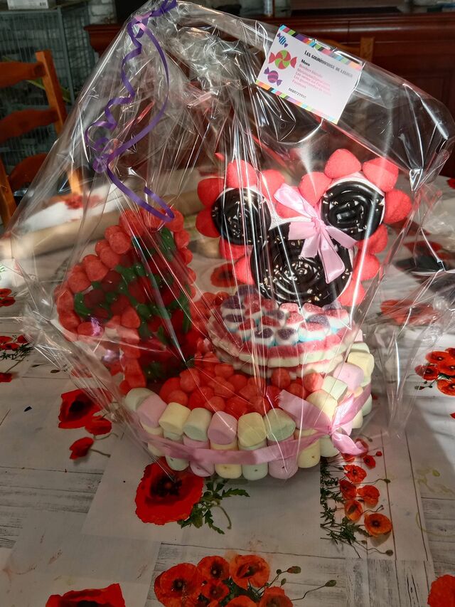 gateau de bonbon pour anniversaire 