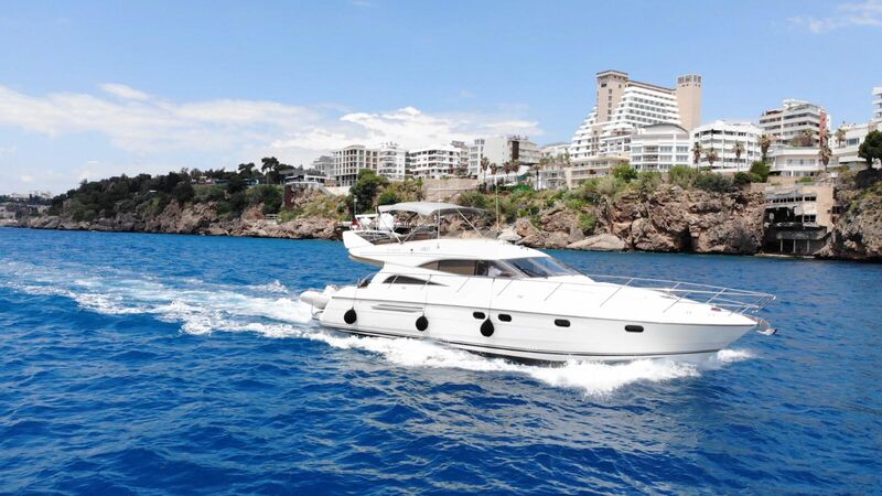 muhteşem bir tekne.