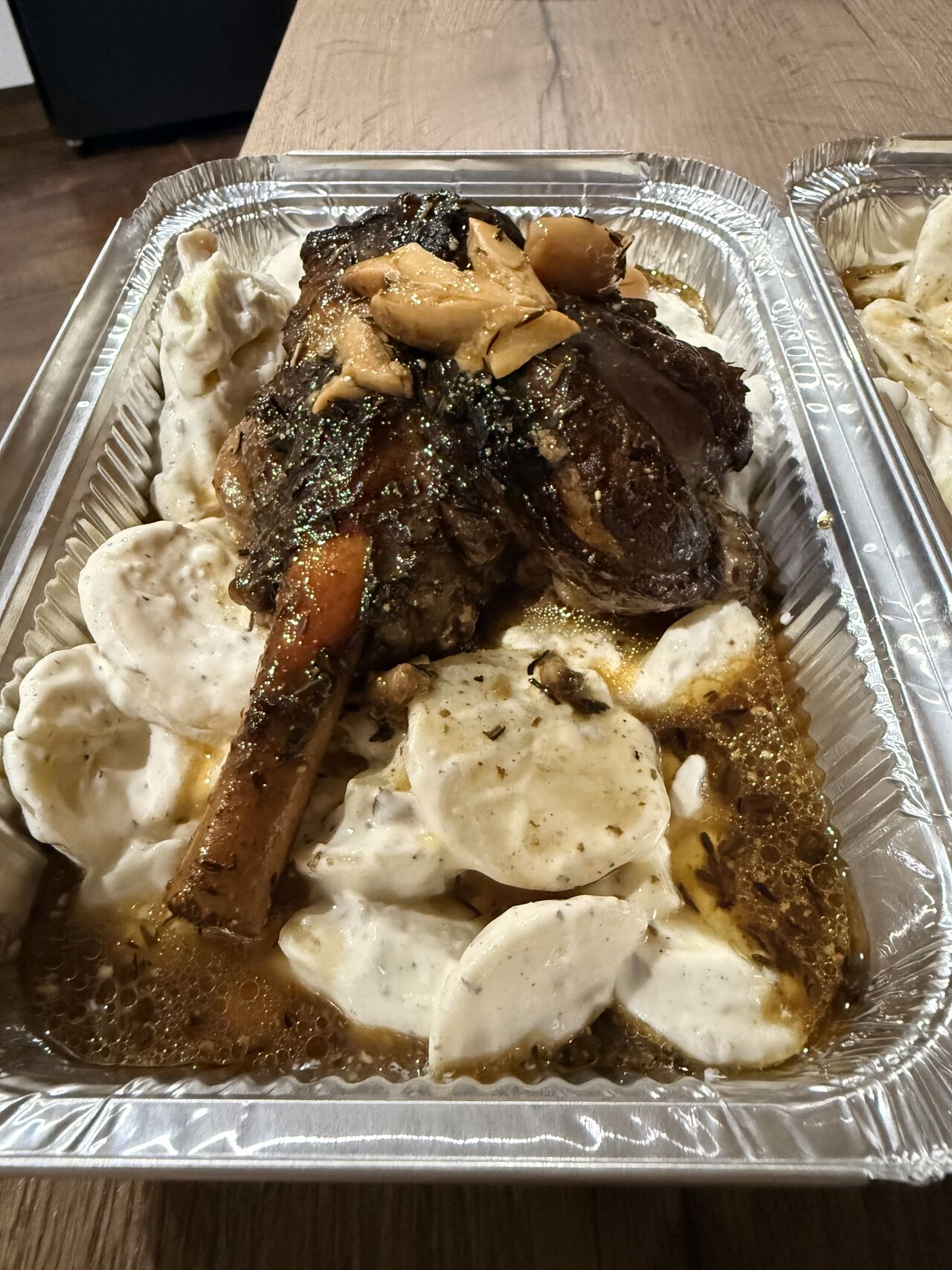 Souris d’Agneau Cuisson de 7h, gratin à la truffe 🔥