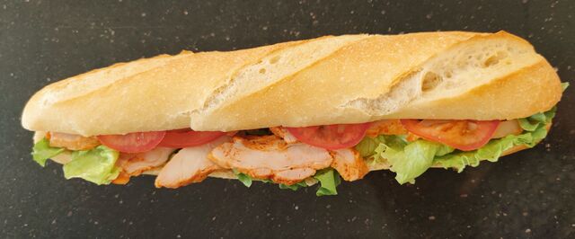 Sandwich baguette tex mex
3,80€