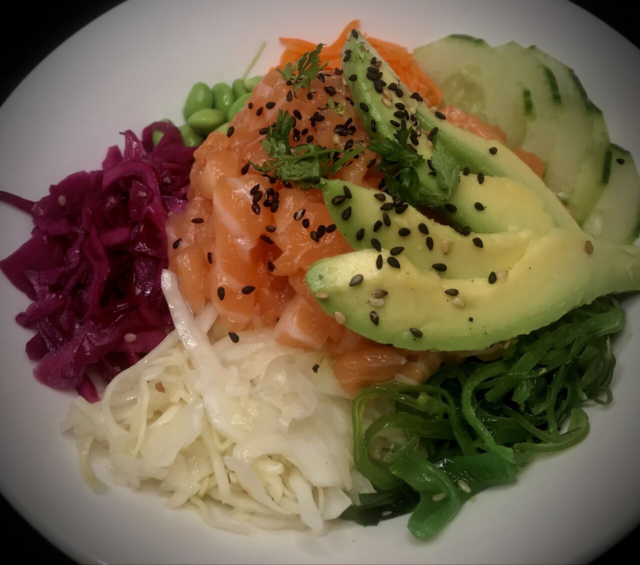 Poké saumon