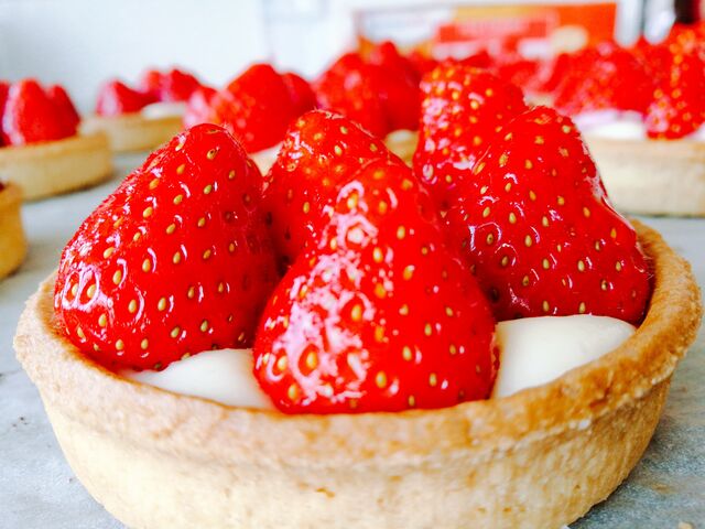 Tartelette aux fraises