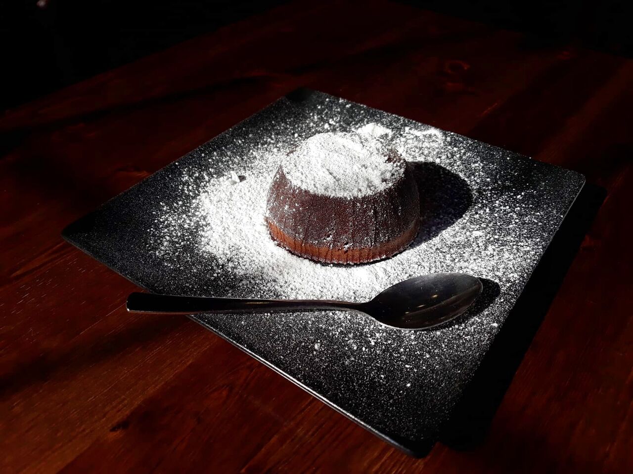 Soufflè al cioccolato con cuore fondente