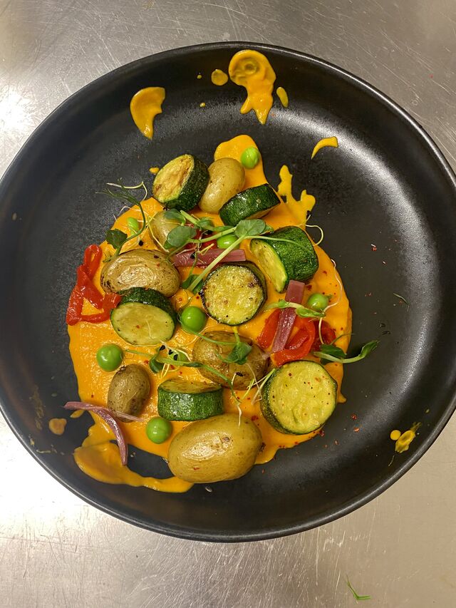 Assiette végé à la demande 