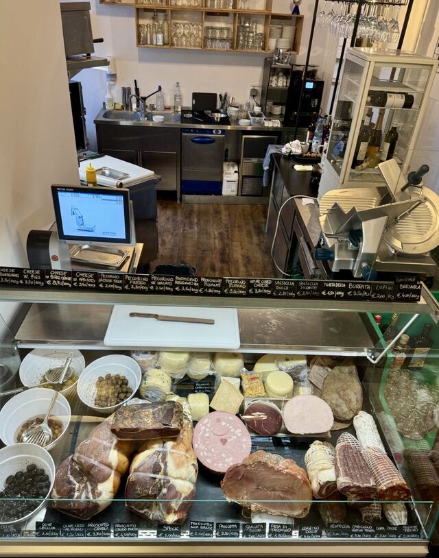 Our meat and cheese selection