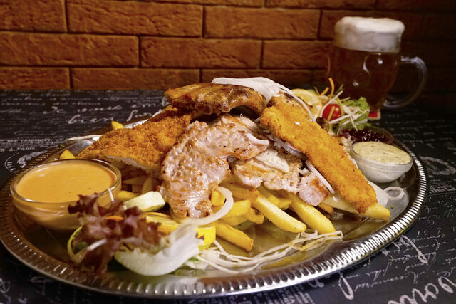 BIERADIES Platte für 2 Personen