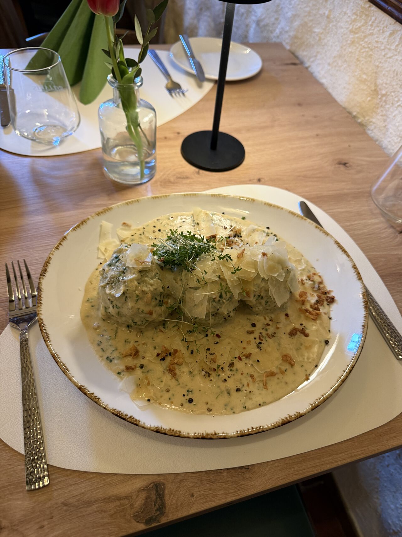 Spinatknödel