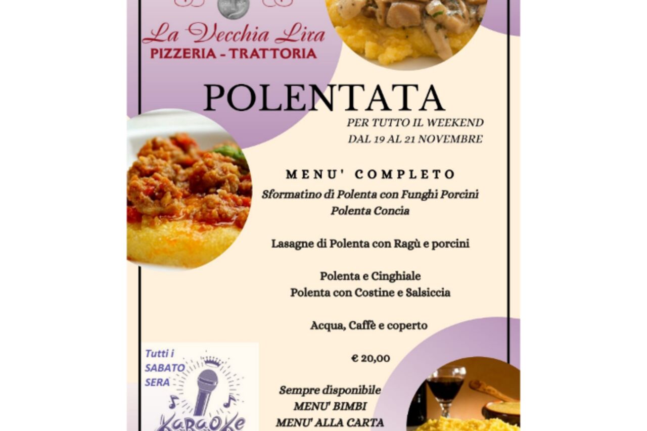 a Tutta Polenta Menù Completo