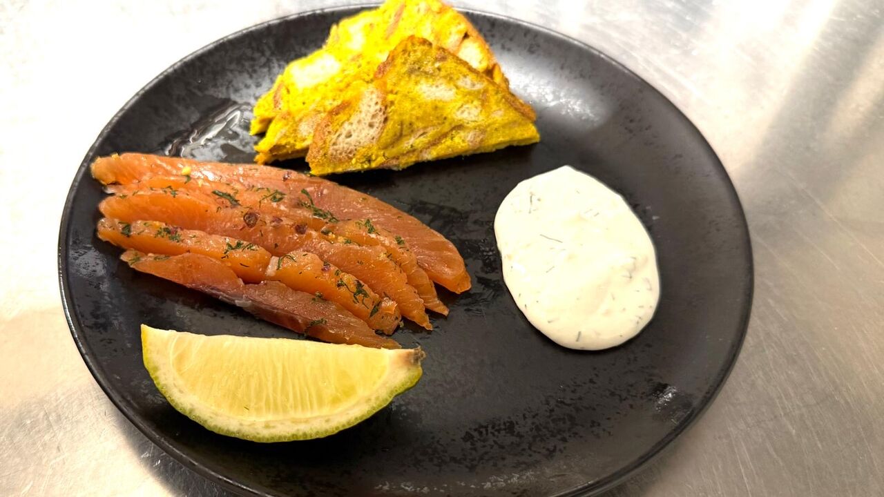 Saumon gravlax maison