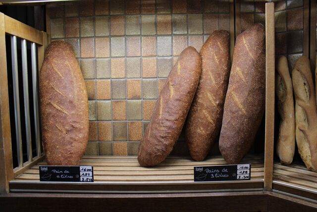 Pain de 5 et 3 livres