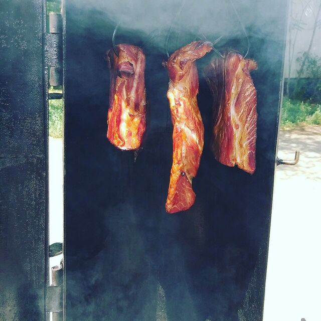 Вкуснейшая копченая шея