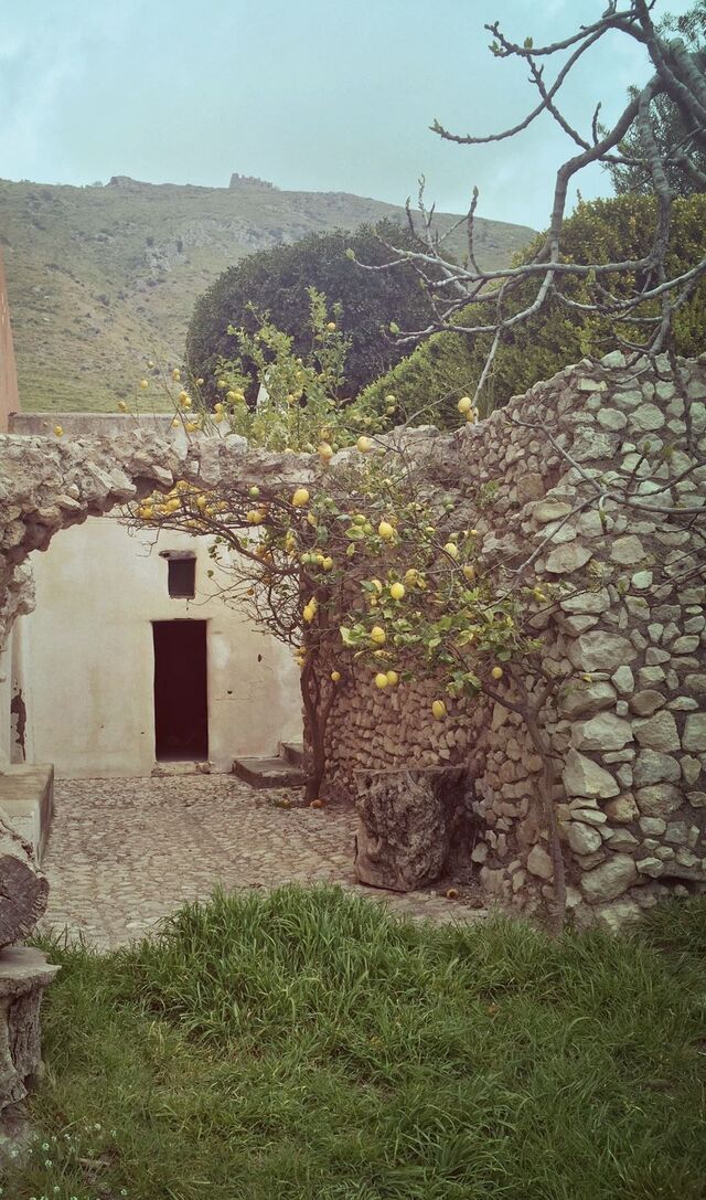 Resti della villa rustica del II sec. a.C.