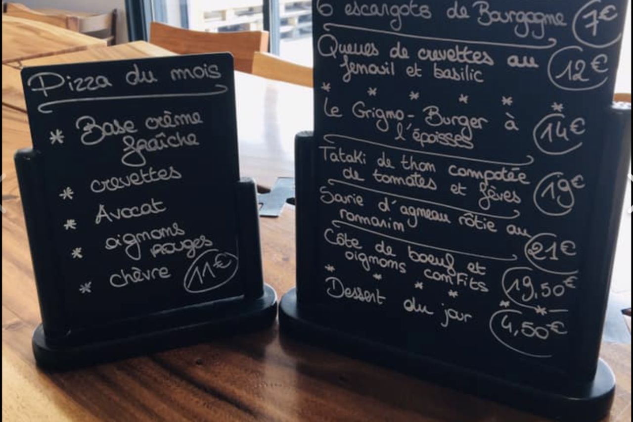 carte soir et week end