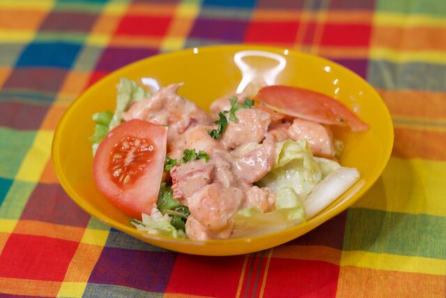 Cocktail de Crevettes à la Citronnelle 