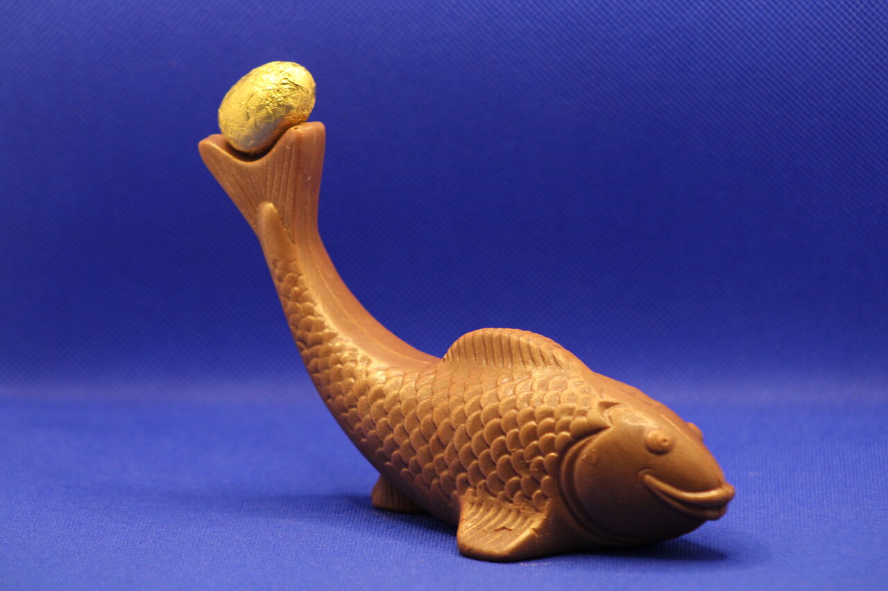 Poisson en chocolat de Pâques