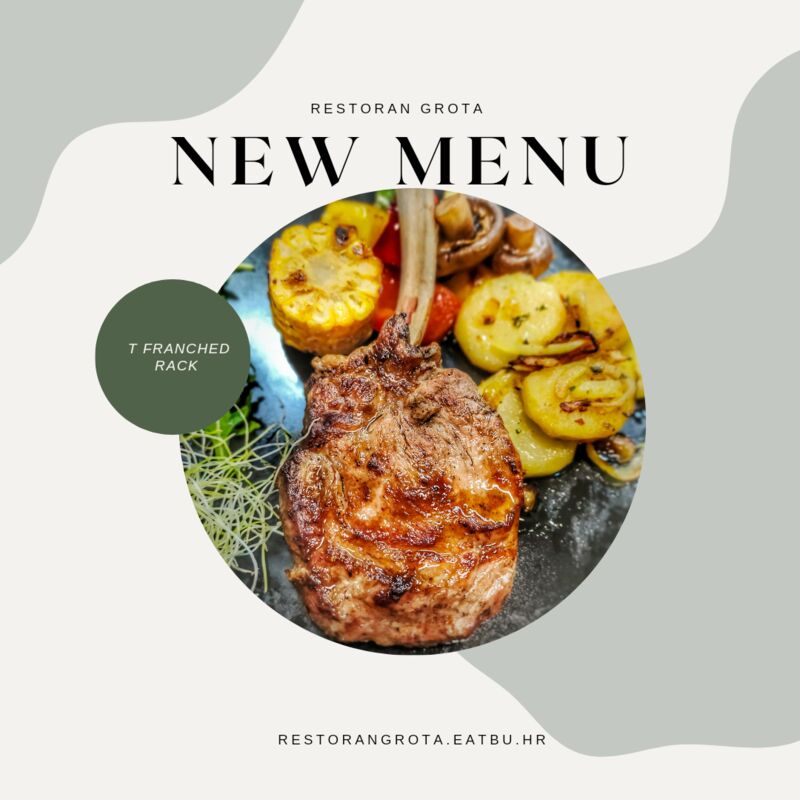 Teleći franched rack sa kukuruzom 