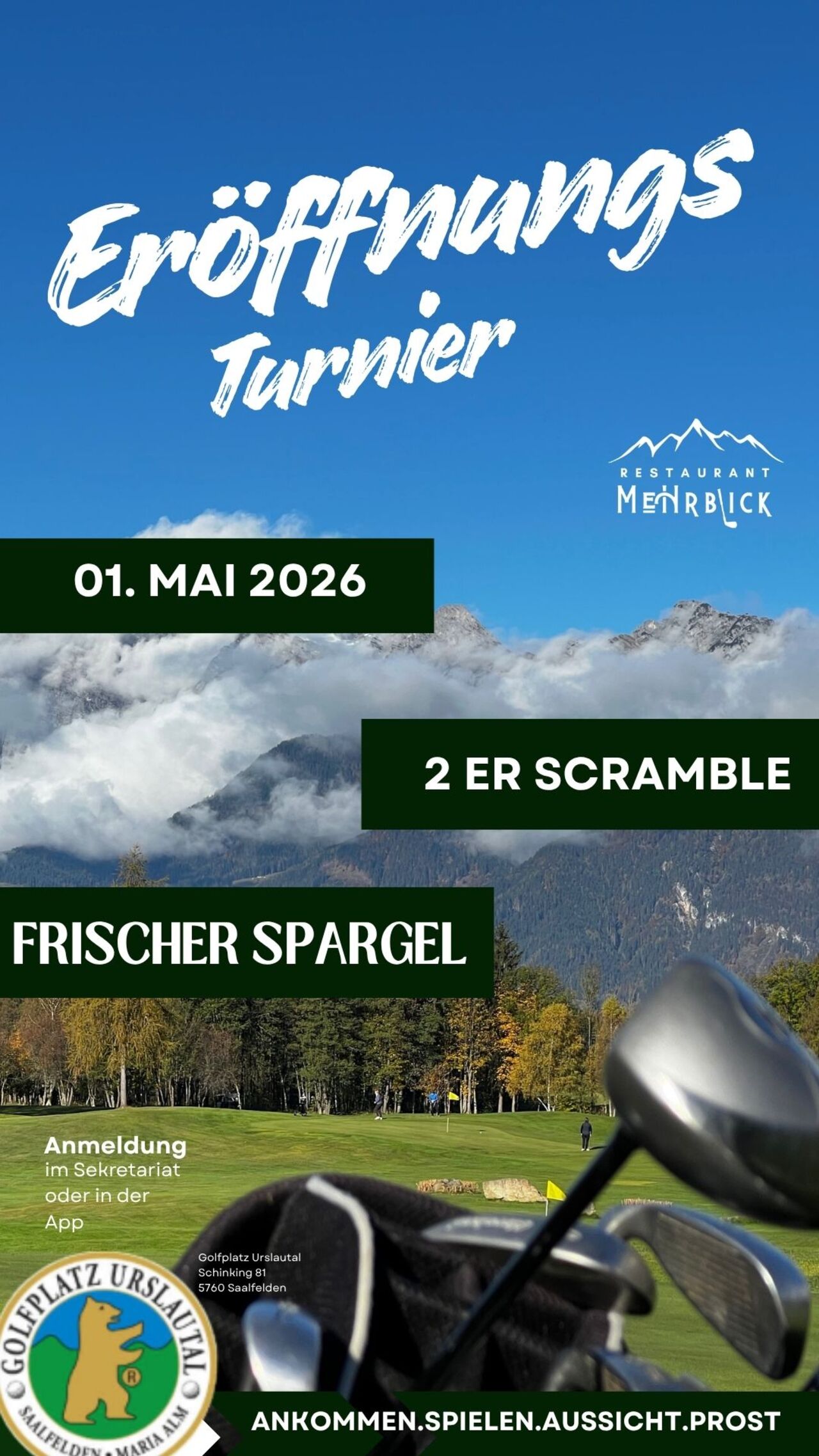 Eröffnungsturnier mit Live Musik