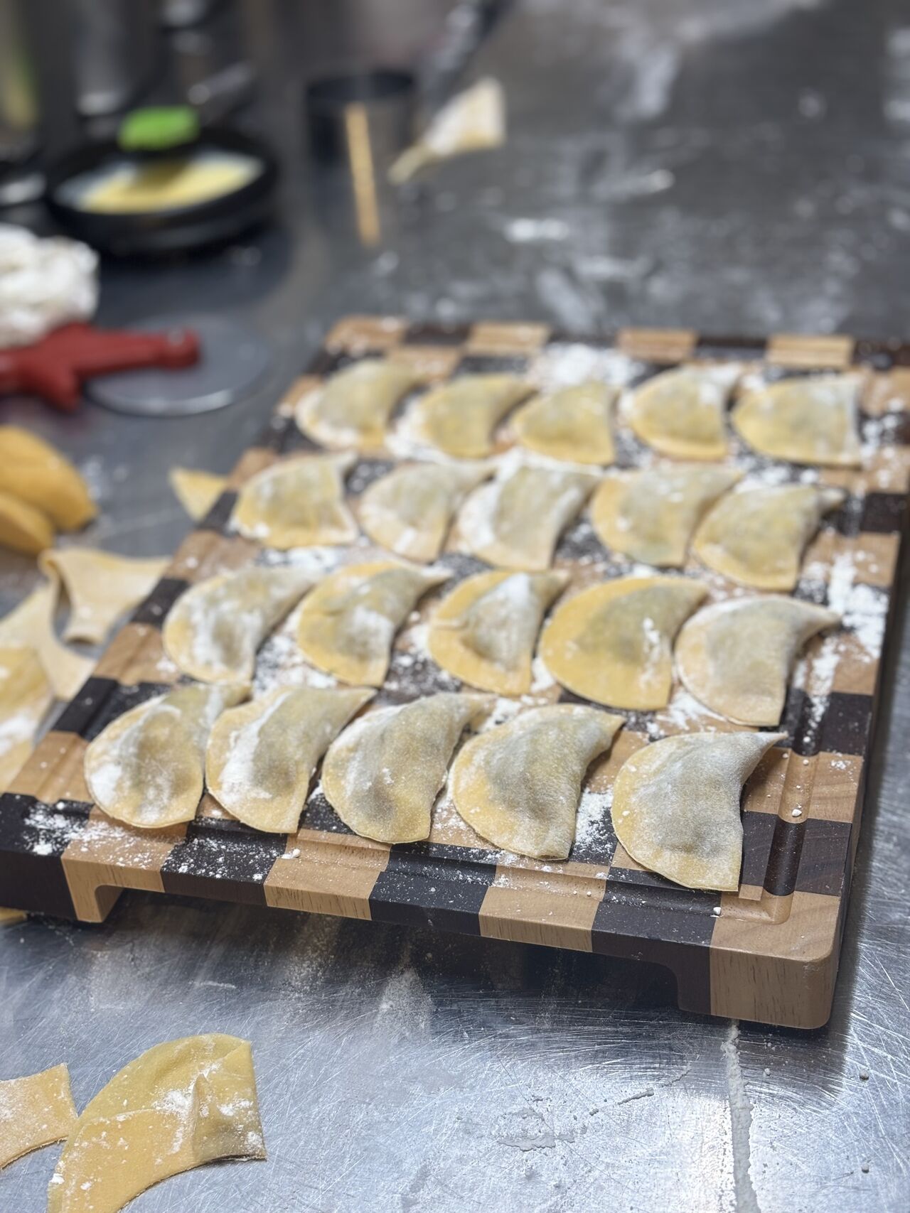 Hausgemachte Ravioli
