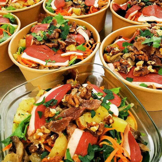 Exemple de salade gersoise