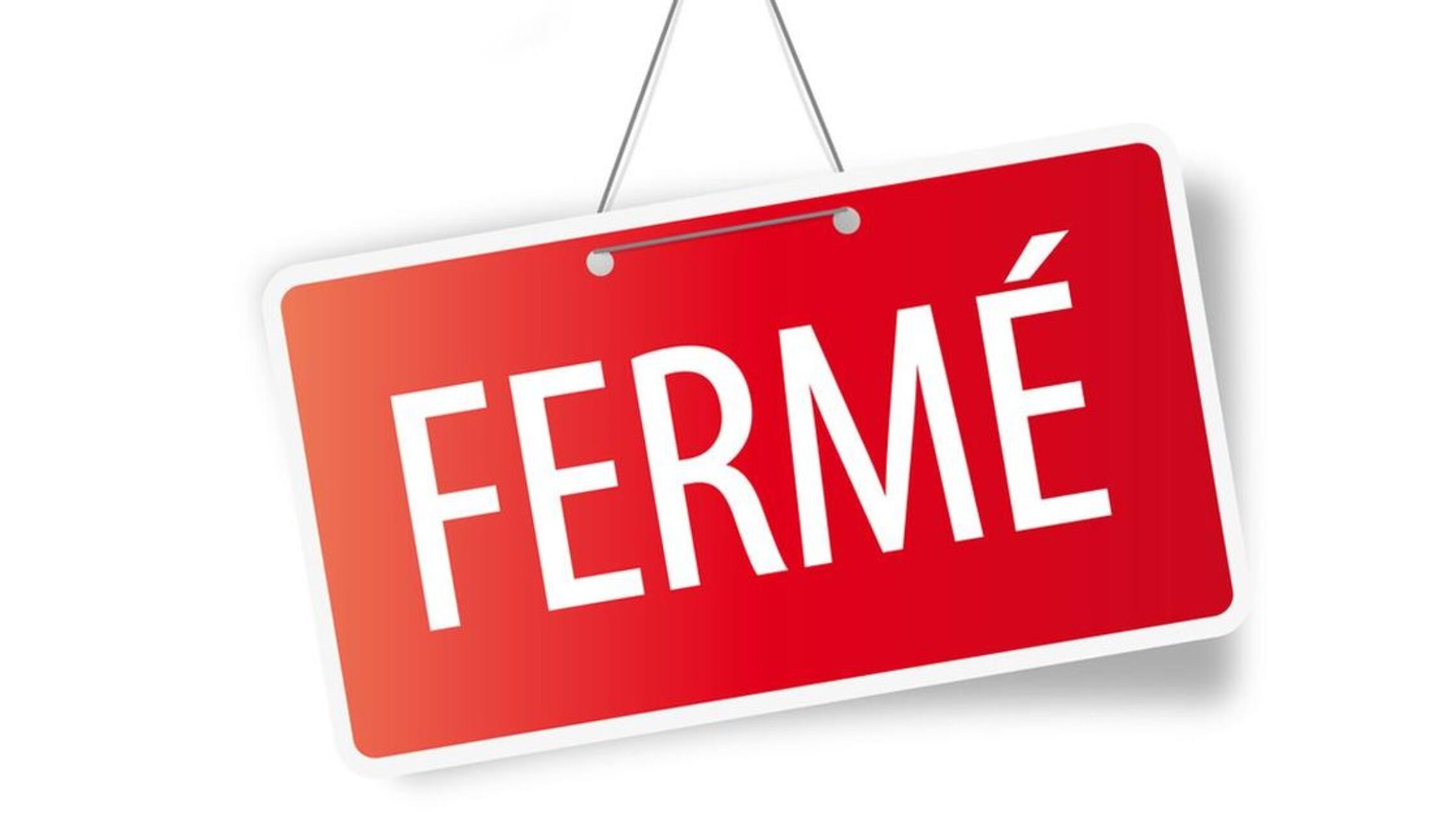 FERMETURE LES 25/26 DECEMBRE ET 1/2 JANVIER