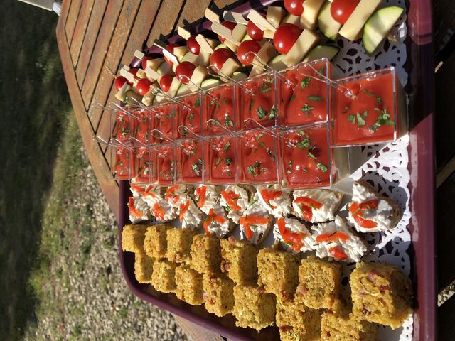 Plateau cocktail salé