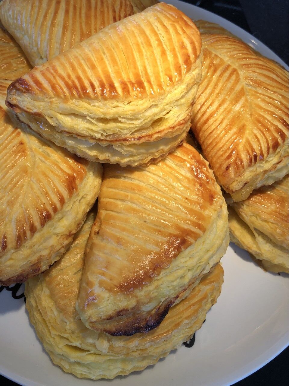 chaussons poires chocolat