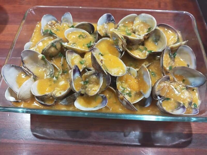 Almejas a la marinera