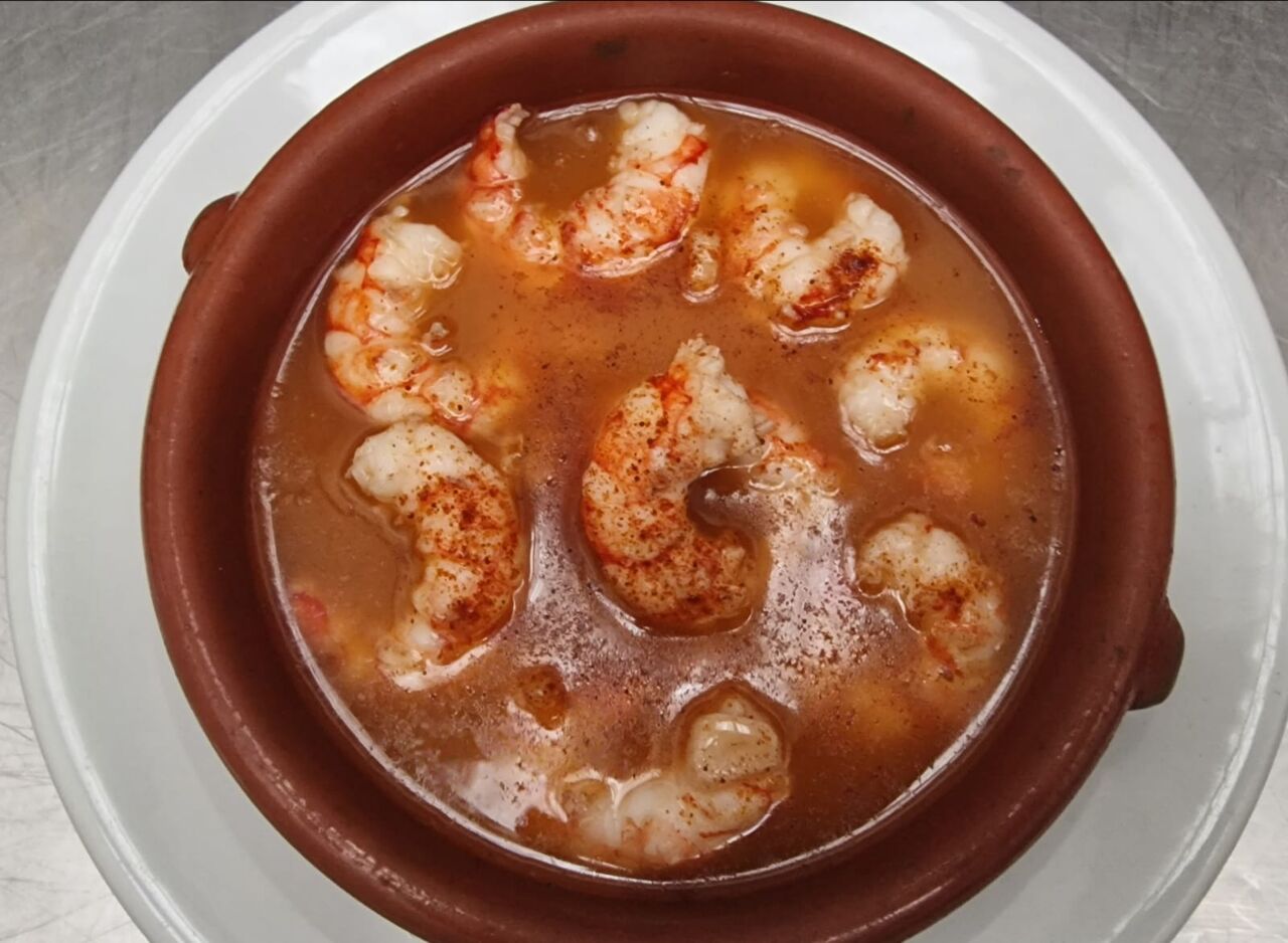 Gambas ajillo