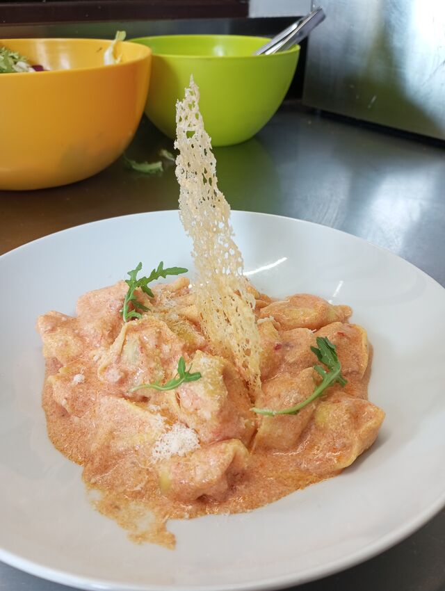 tortelloni crème rose