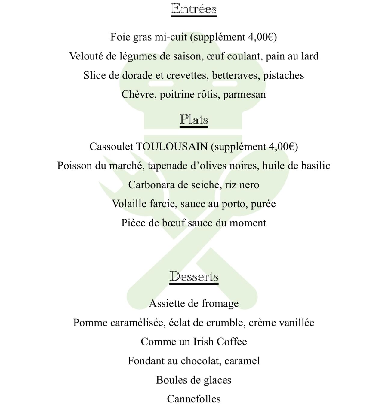 Nouvelle carte samedi 20 septembre 2025