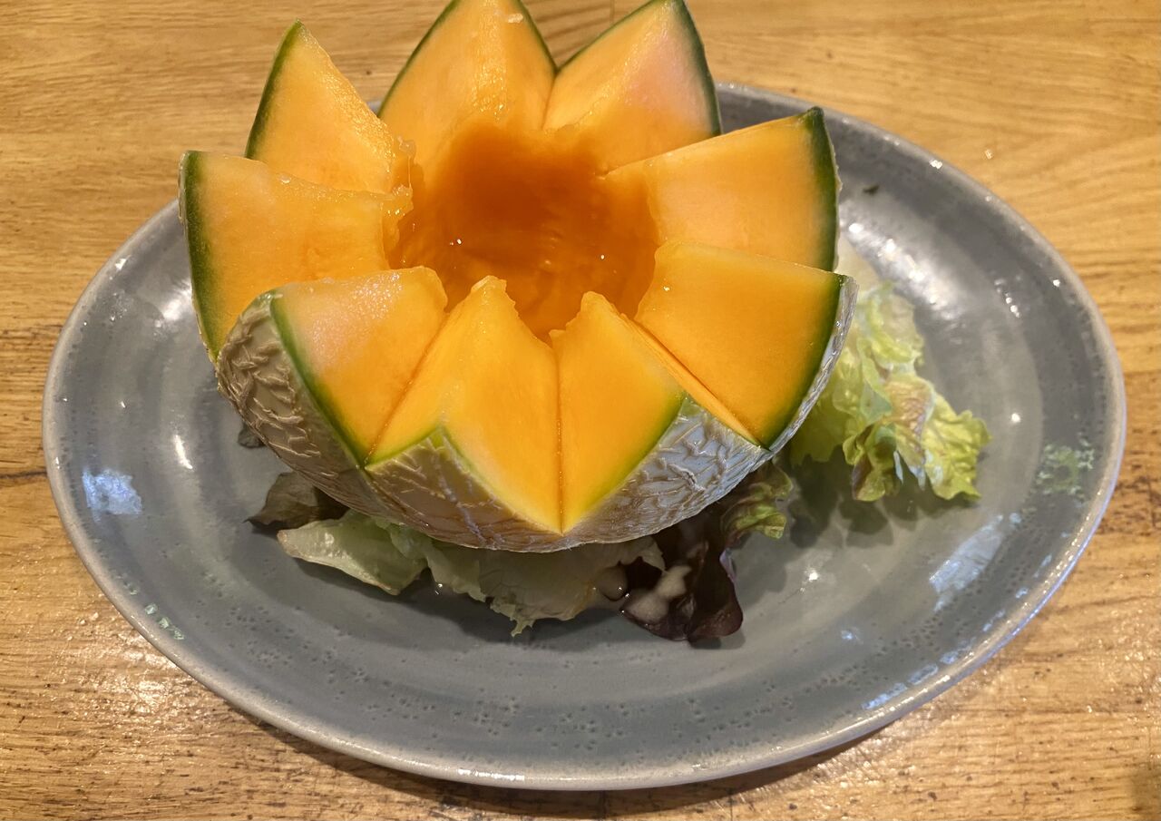 Melon au pineau 