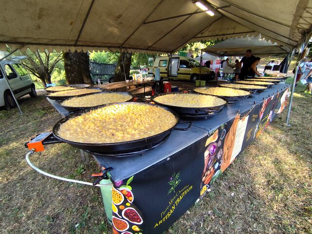 Tartiflette pour 500 personnes à Detrier 2025