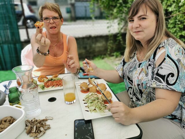 Profitez de la terrasse arrière 