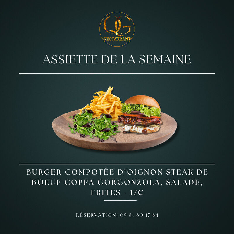 Plat du 29 juillet au 2 août