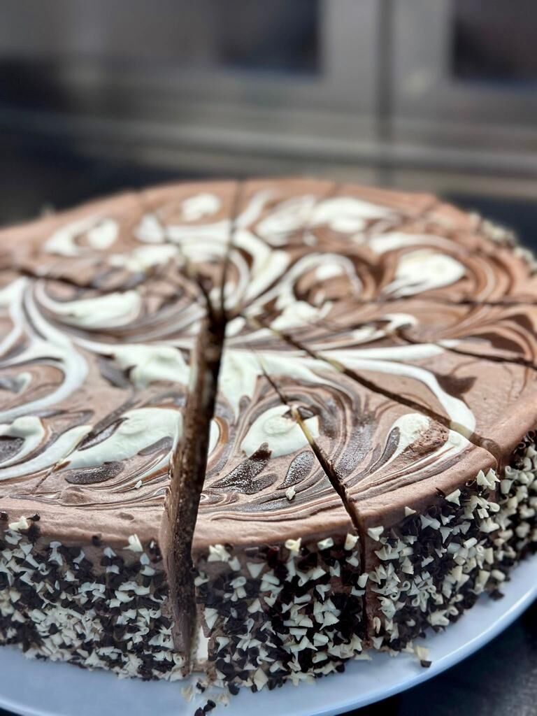 Schoko Sahne Duo Torte