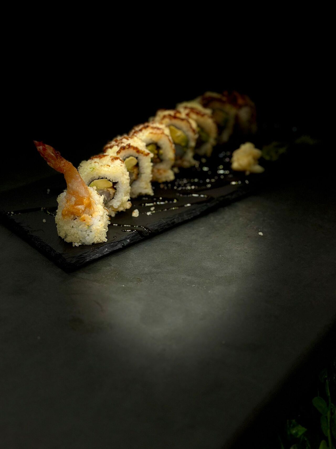 Gambero Tempura Roll