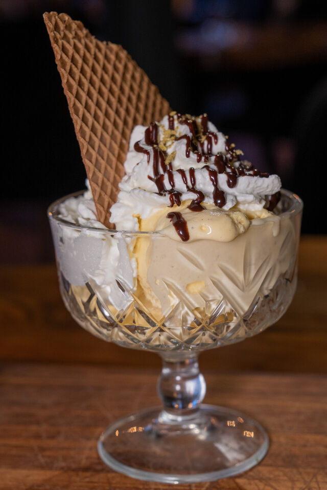 COUPE DE GLACE A LA VANILLE