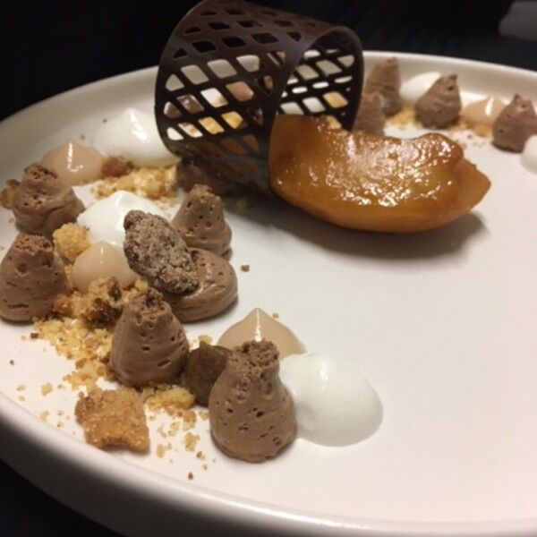 Chocolat noir/Poires/Pécan