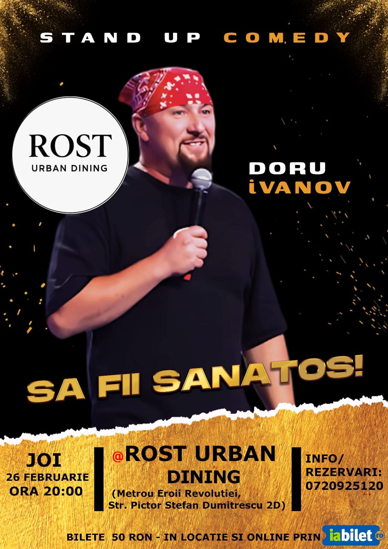 Stand Up Comedy cu Doru Ivanov