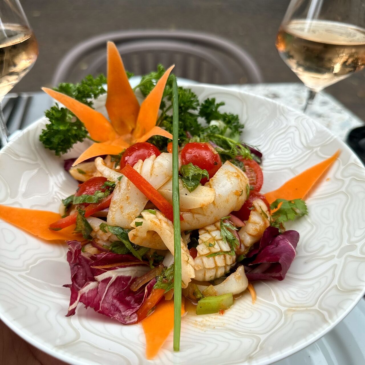 «  Yum Plamuk » Salade de calamars