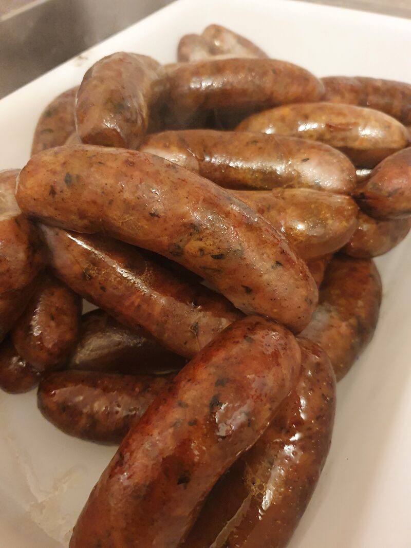 Nos saucisses fraîches boucaner