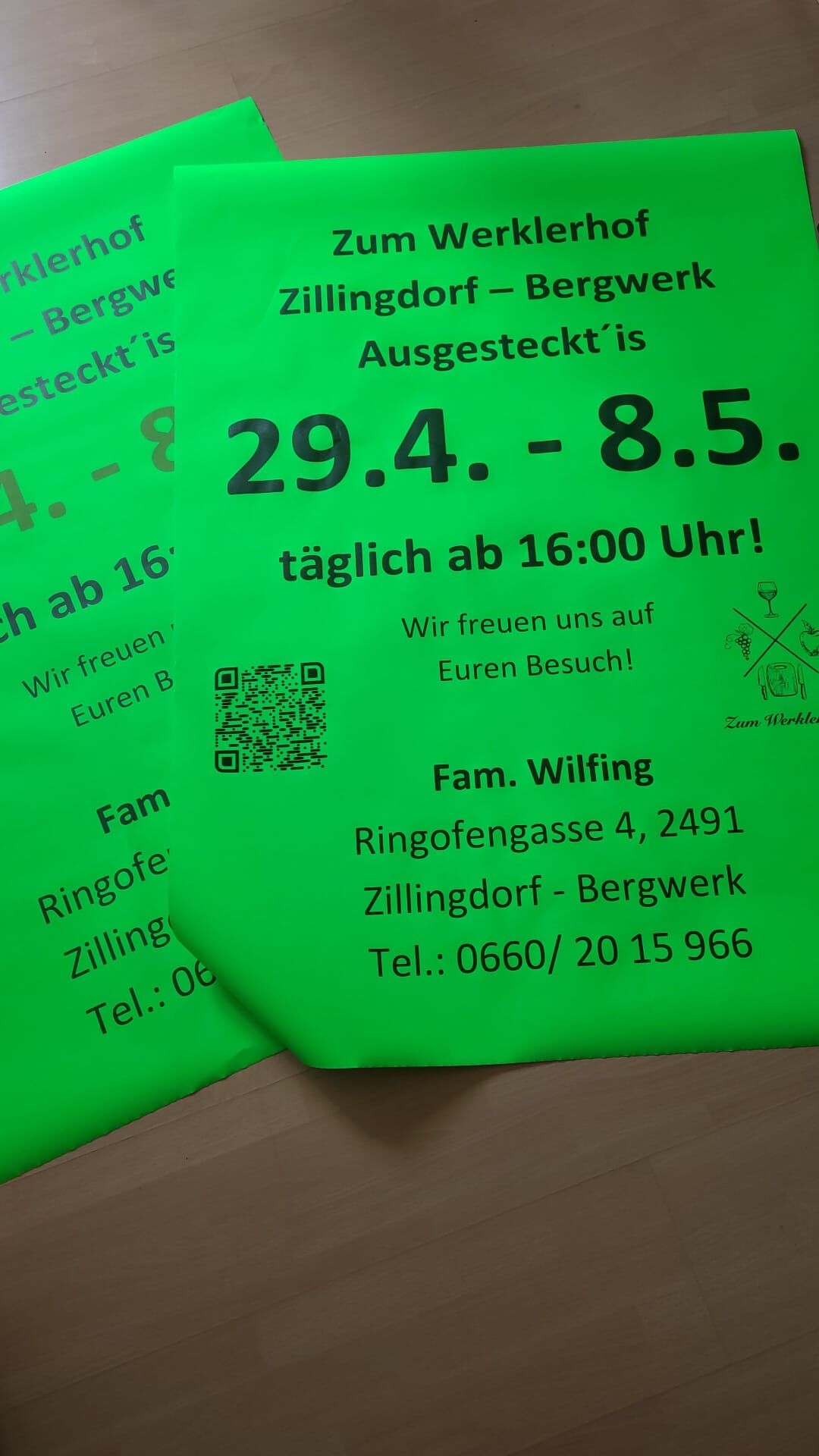 Nächster Heurigen Termin