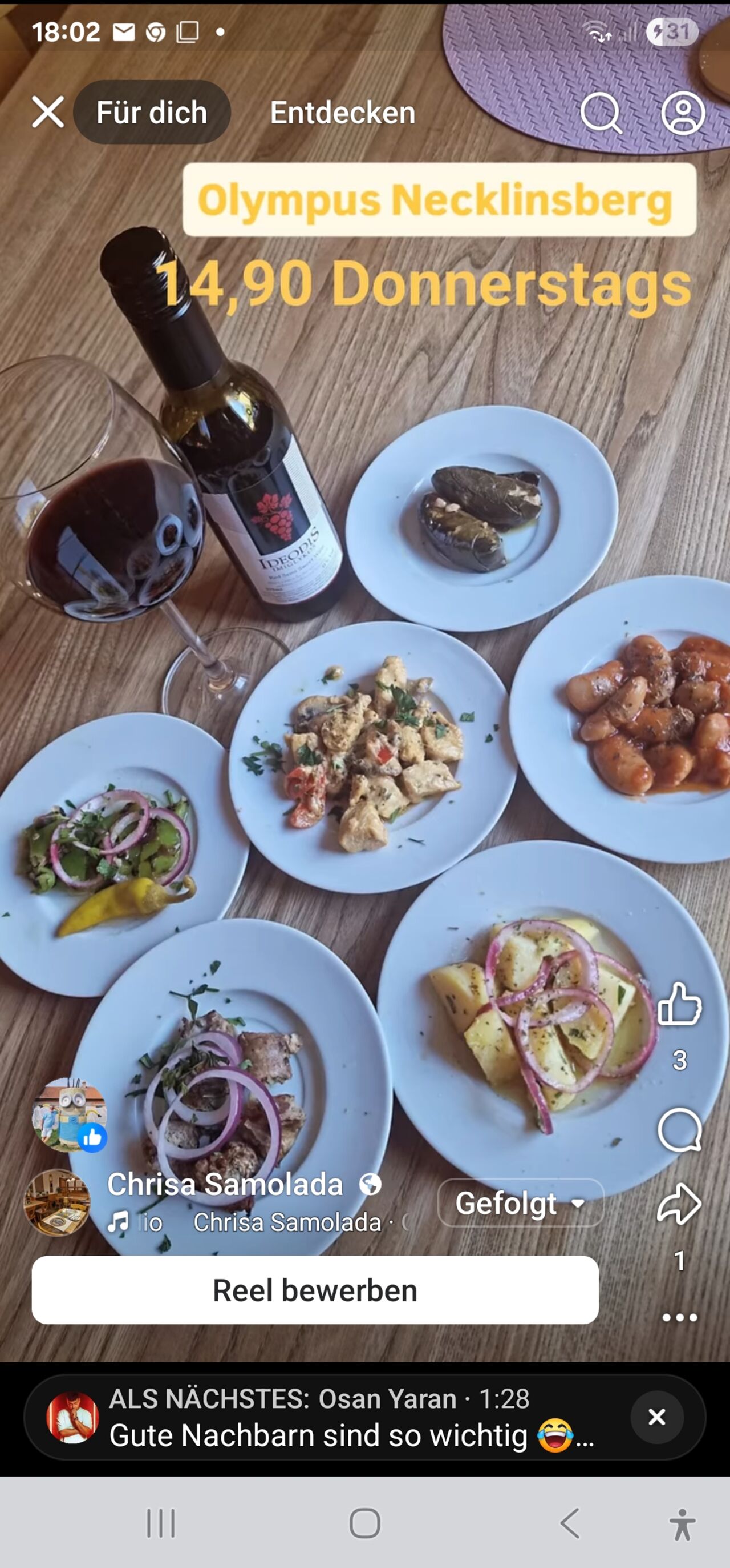 Wein & Donnerstag