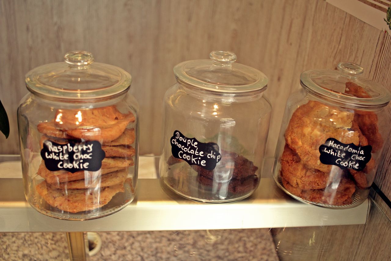 Große Auswahl an Cookies
