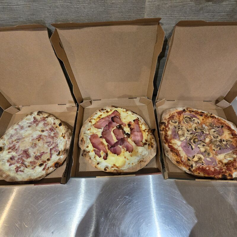 Quelques une de nos pizzas artisanales