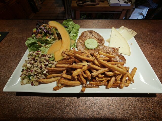 Assiette combinée