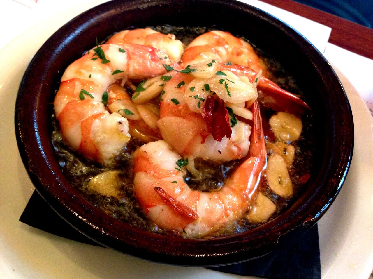 Gambas al ajillo