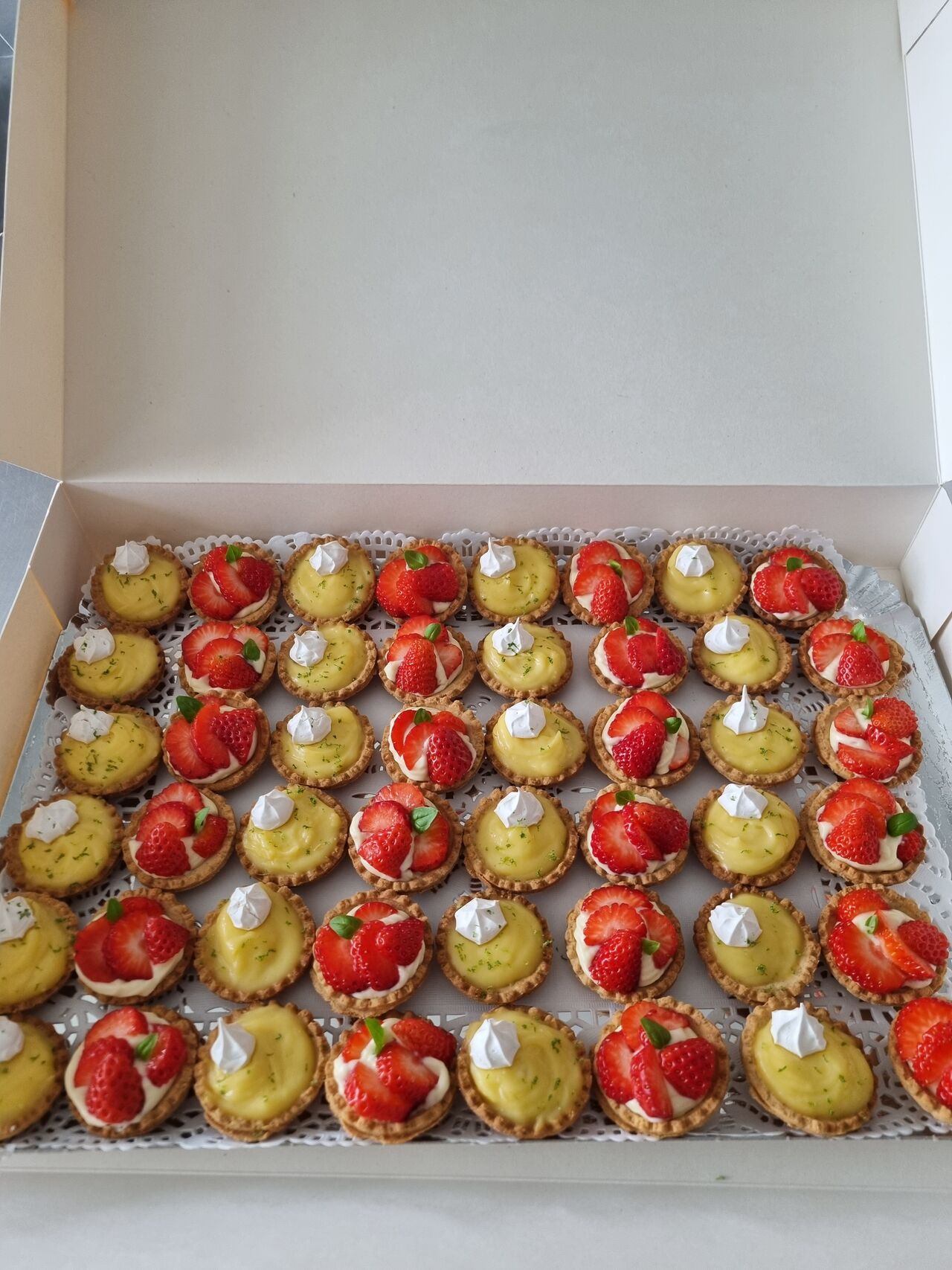 Mini tartelettes de printemps 