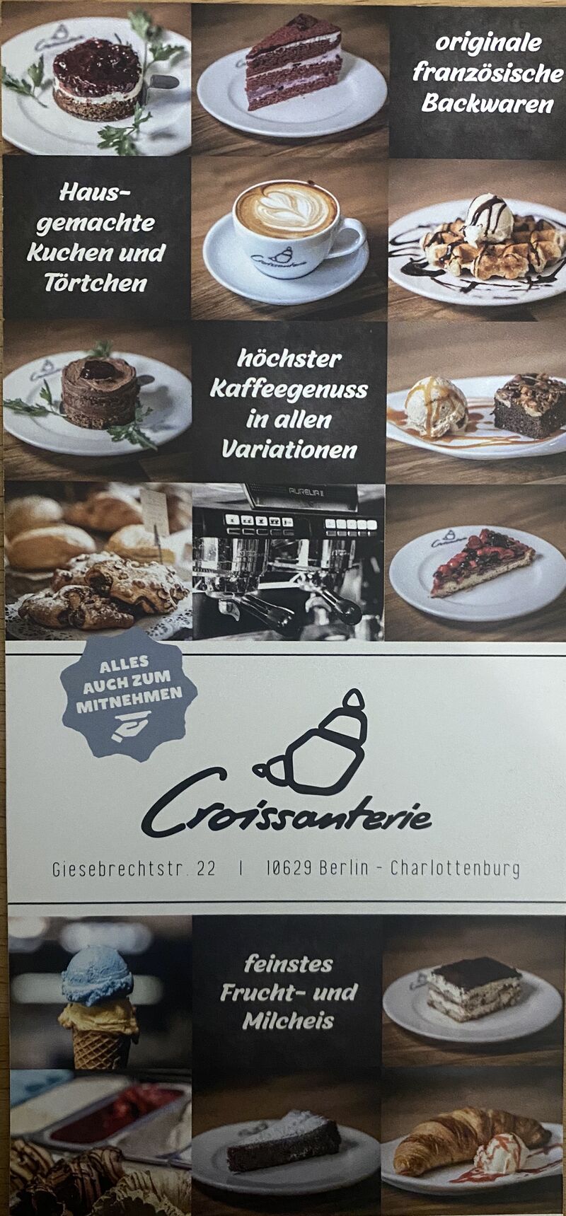 Croissanterie am Brunnen in Giesebrechtstr.22
10629 Berlin 