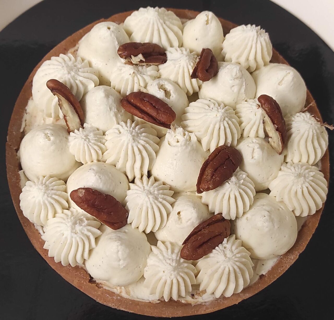 Tarte Vanille Noix de Pécan